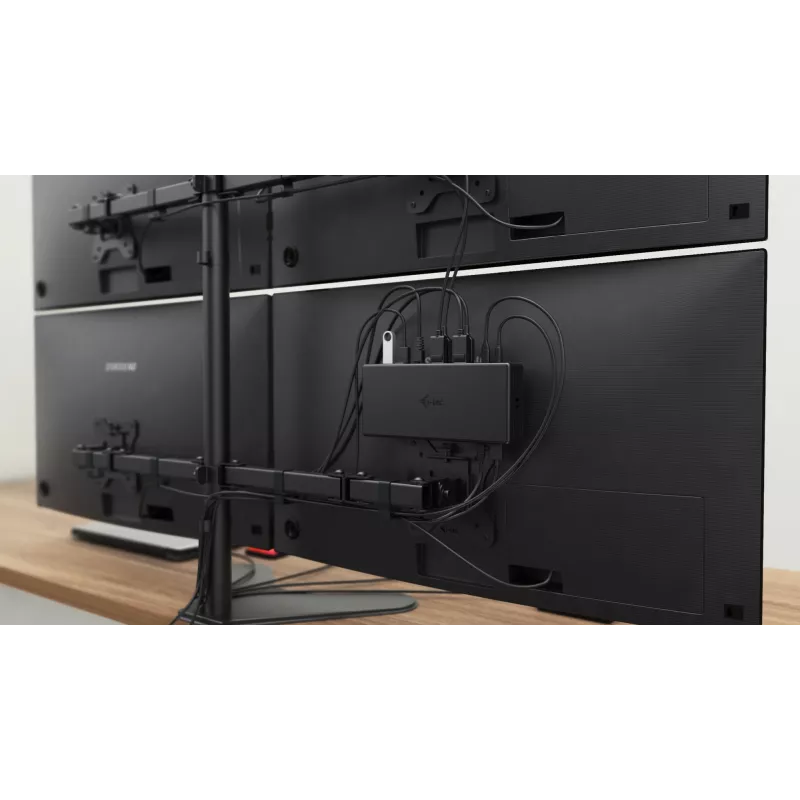 Dokkimisjaam i-tec USB-C Quattro Display dokkimisjaam toiteedastusega 85 W