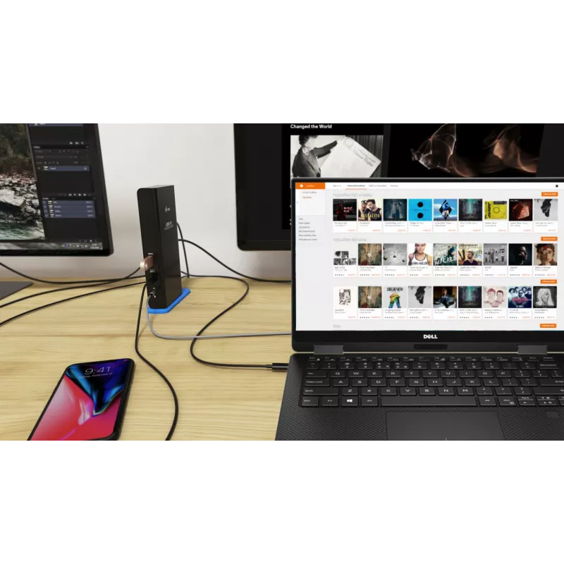 i-tec USB 3.0/USB-C kahe HDMI-ga dokkimisjaam