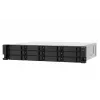 QNAP TS-1273AU-RP-8G NAS/salvestusserver Rack (2U) Ryzen Embedded V1500B 8 GB DDR4 0 TB QNAP QTS Alumiinium, Must