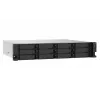 QNAP TS-1273AU-RP-8G NAS/salvestusserver Rack (2U) Ryzen Embedded V1500B 8 GB DDR4 0 TB QNAP QTS Alumiinium, Must