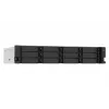 QNAP TS-1273AU-RP-8G NAS/salvestusserver Rack (2U) Ryzen Embedded V1500B 8 GB DDR4 0 TB QNAP QTS Alumiinium, Must