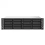 QNAP TS-1673AU-RP-16G NAS/salvestusserver riiul (3U) Ryzen Embedded V1500B 16 GB DDR4 0 TB QNAP QTS Must, Hall