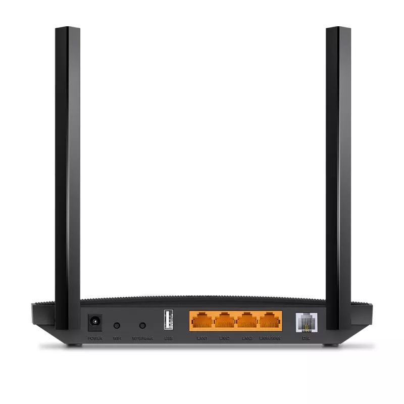 TP-Link Archer AC1200 MU-MIMO VDSL/ADSL traadita modemruuter, must