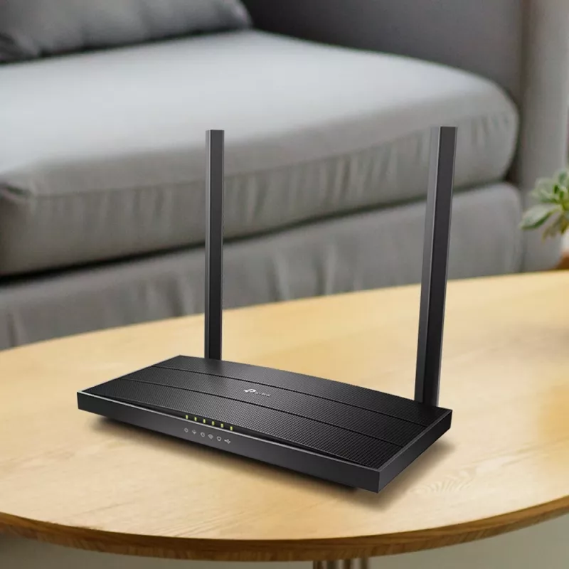 TP-Link Archer AC1200 MU-MIMO VDSL/ADSL traadita modemruuter, must