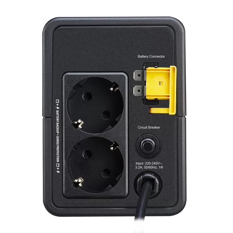 APC BVX700LI-GR katkematu toiteallikas (UPS) Line-Interactive 0.7 kVA 360 W 2 AC-pistikupesa