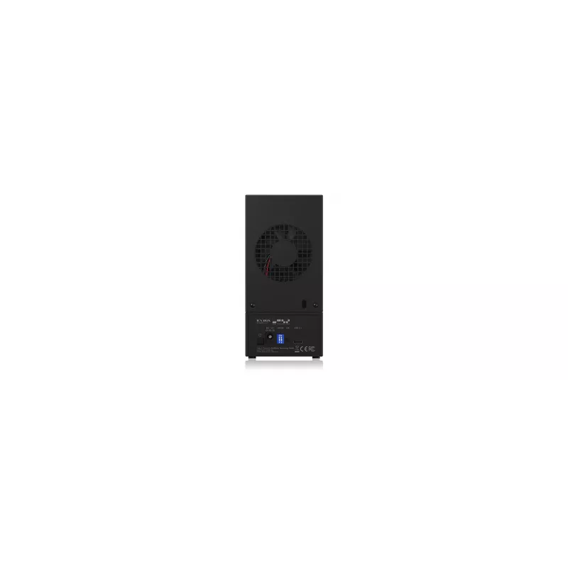 ICY BOX IB-RD3621-C31 kettamassiiv 0 TB Lauaarvuti Must