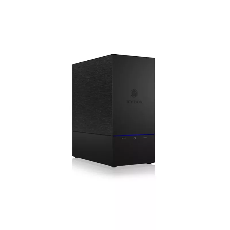 ICY BOX IB-RD3621-C31 kettamassiiv 0 TB Lauaarvuti Must