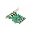 DIGITUS USB Pci-e laienduskaart USB 3.0, 4-pordiline A/F, kiibistik: VL805, isetoitega