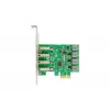 DIGITUS USB Pci-e laienduskaart USB 3.0, 4-pordiline A/F, kiibistik: VL805, isetoitega