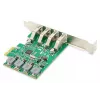 DIGITUS USB Pci-e laienduskaart USB 3.0, 4-pordiline A/F, kiibistik: VL805, isetoitega