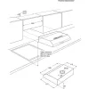 Electrolux LFU216X sisse-ehitatav roostevaba teras, hõbedane 272 m³/h