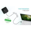 i-tec USB-C kahe kuvariga dokkimisjaam toiteallikaga 100 W + universaalne laadija 100 W