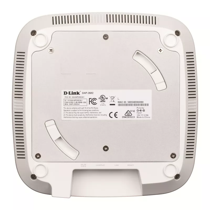 D-Link Wireless AC2300 Wave2 Dual-Band PoE pääsupunkt, 2.4 GHz, 5 GHz, 1700 Mbit/s, 64-bit WEP, 128-bit WEP, WPA2, 10,100,1000 Mbit/s