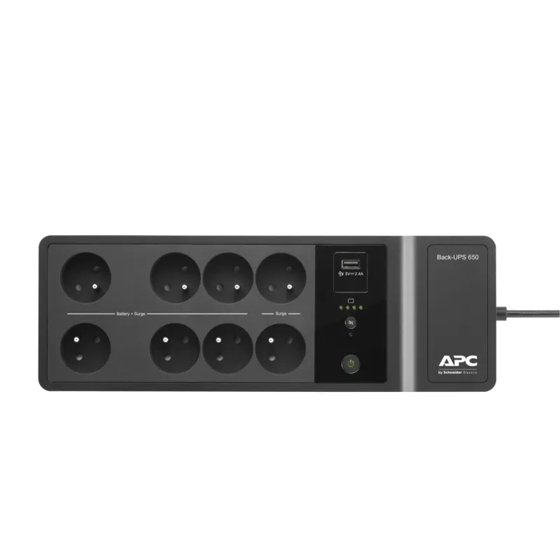 APC BE650G2-FR katkematu toiteallikas (UPS) ooterežiim (Offline) 0,65 kVA 400 W