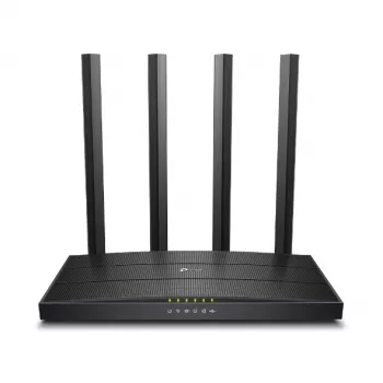 TP-Link Archer C6U traadita ruuter Gigabit Ethernet kaheribaline (2,4 GHz / 5 GHz) Must
