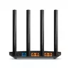 TP-Link Archer C6U traadita ruuter Gigabit Ethernet kaheribaline (2,4 GHz / 5 GHz) Must