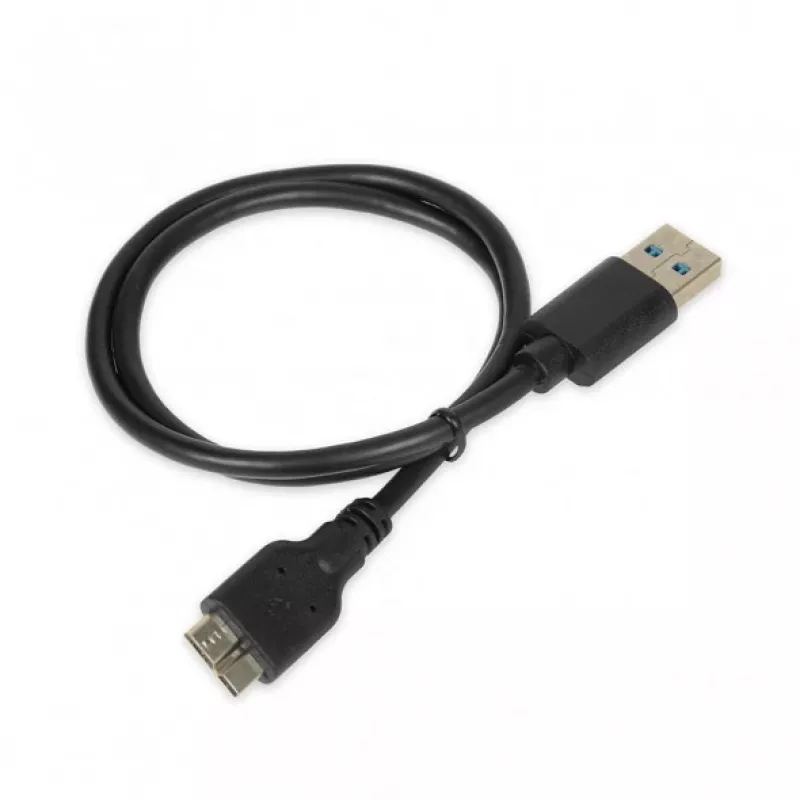 Kõvaketta/SSD-korpus IBOX HD-05 — 2,5-tolline SATA III, USB 3.2 Gen 1 (Micro-USB B), kuni 10 TB, sinine