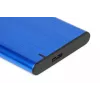 Kõvaketta/SSD-korpus IBOX HD-05 — 2,5-tolline SATA III, USB 3.2 Gen 1 (Micro-USB B), kuni 10 TB, sinine