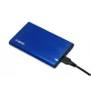 Kõvaketta/SSD-korpus IBOX HD-05 — 2,5-tolline SATA III, USB 3.2 Gen 1 (Micro-USB B), kuni 10 TB, sinine