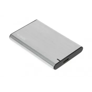 HDD/SSD korpus IBOX HD-05 — 2,5-tolline SATA III, USB 3.2 Gen 1 (5 Gbit/s), Micro-USB B, kuni 10 TB, hall