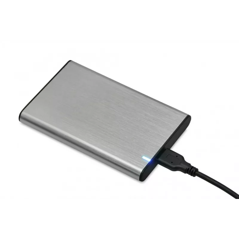 HDD/SSD korpus IBOX HD-05 — 2,5-tolline SATA III, USB 3.2 Gen 1 (5 Gbit/s), Micro-USB B, kuni 10 TB, hall