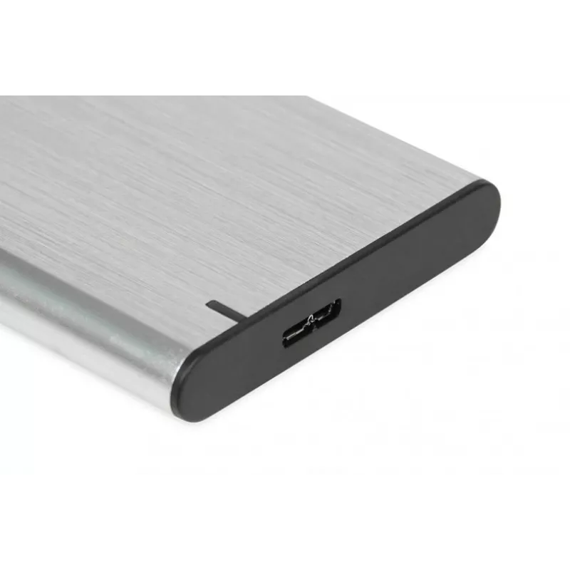 HDD/SSD korpus IBOX HD-05 — 2,5-tolline SATA III, USB 3.2 Gen 1 (5 Gbit/s), Micro-USB B, kuni 10 TB, hall