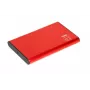 HDD/SSD-korpus IBOX HD-05 Punane 2,5 tolli — USB 3.2 Gen 1 (5 Gbit/s), JMicron JMS578, kuni 10 TB