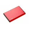 HDD/SSD-korpus IBOX HD-05 Punane 2,5 tolli — USB 3.2 Gen 1 (5 Gbit/s), JMicron JMS578, kuni 10 TB