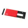 HDD/SSD-korpus IBOX HD-05 Punane 2,5 tolli — USB 3.2 Gen 1 (5 Gbit/s), JMicron JMS578, kuni 10 TB