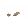 USB-mälupulk GOODRAM UME3 32 GB USB Type-A 3.2 Gen 1, lugemine 60 MB/s, kirjutamine 20 MB/s, pronksist müts