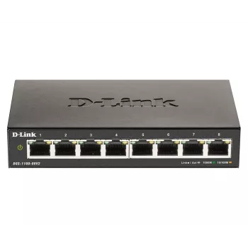 D-Link DGS-1100-08V2 Hallatav L2 Gigabit Ethernet (10/100/1000) Must