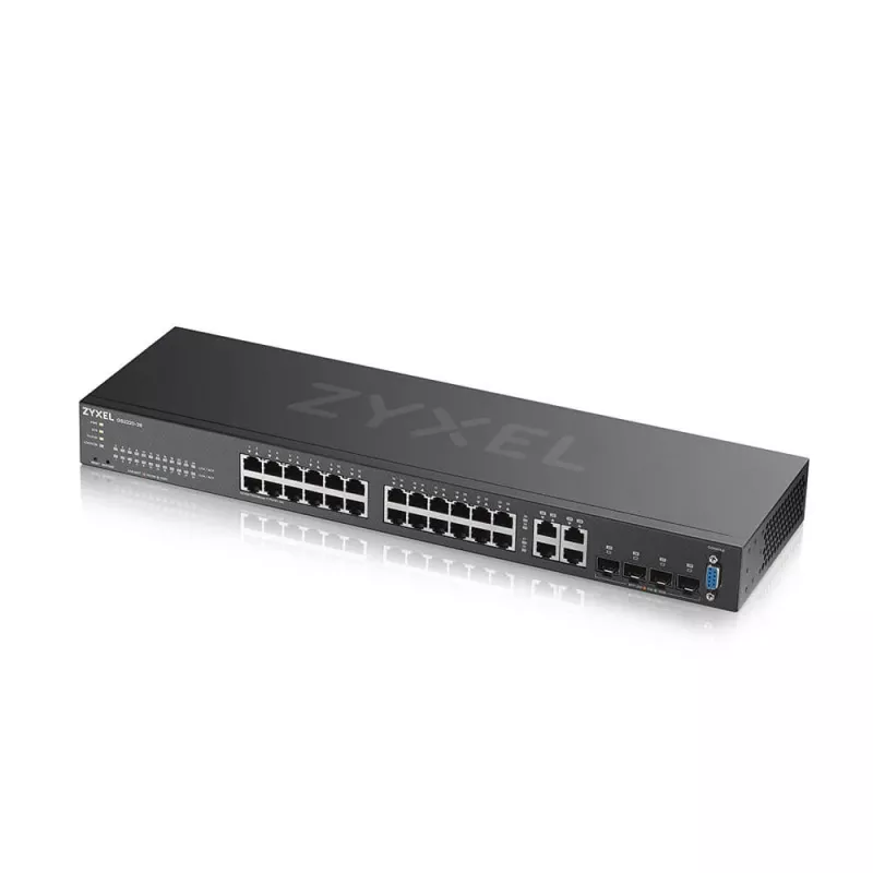 Zyxel GS2220-28-EU0101F võrgulüliti Hallatav L2 Gigabit Ethernet (10/100/1000) Must