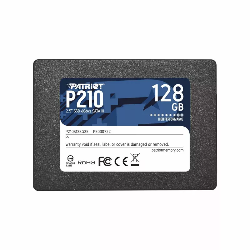 Patriot Memory P210 2.5 tolli 128GB Serial ATA III 450/350 MB/s