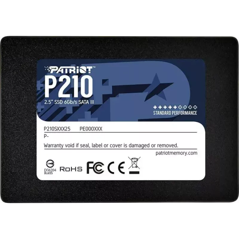 Patriot Memory P210 2.5 tolli 128GB Serial ATA III 450/350 MB/s