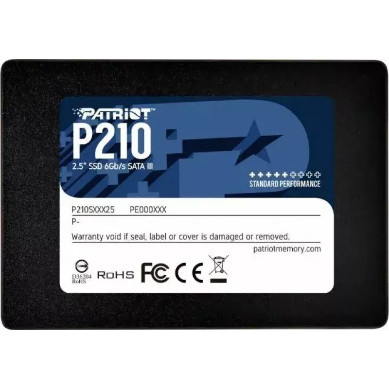 Patriot Memory P210 2.5 tolli 128GB Serial ATA III 450/350 MB/s