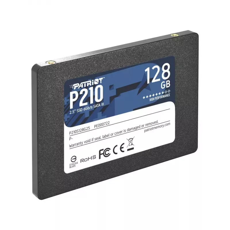 Patriot Memory P210 2.5 tolli 128GB Serial ATA III 450/350 MB/s