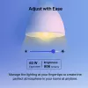 TP-Link Tapo nutikas WiFi-pirn, mitmevärviline, nutikas pirn, Wi-Fi, metallik, valge, 802.11b, 802.11g, Wi-Fi 4 (802.11n), LED, E27