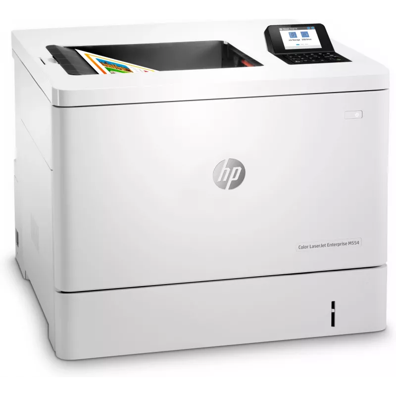 HP Color LaserJet Enterprise M554dn printer, laser, värviline, 1200 x 1200 DPI, A4, 33 ppm, kahepoolne printimine