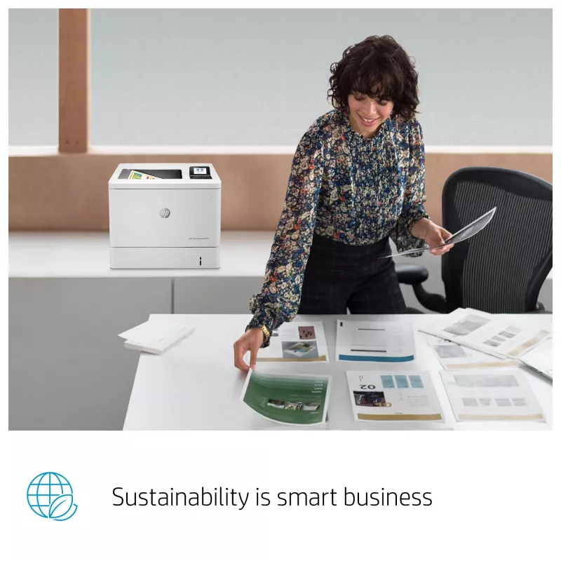 HP Color LaserJet Enterprise M554dn printer, laser, värviline, 1200 x 1200 DPI, A4, 33 ppm, kahepoolne printimine