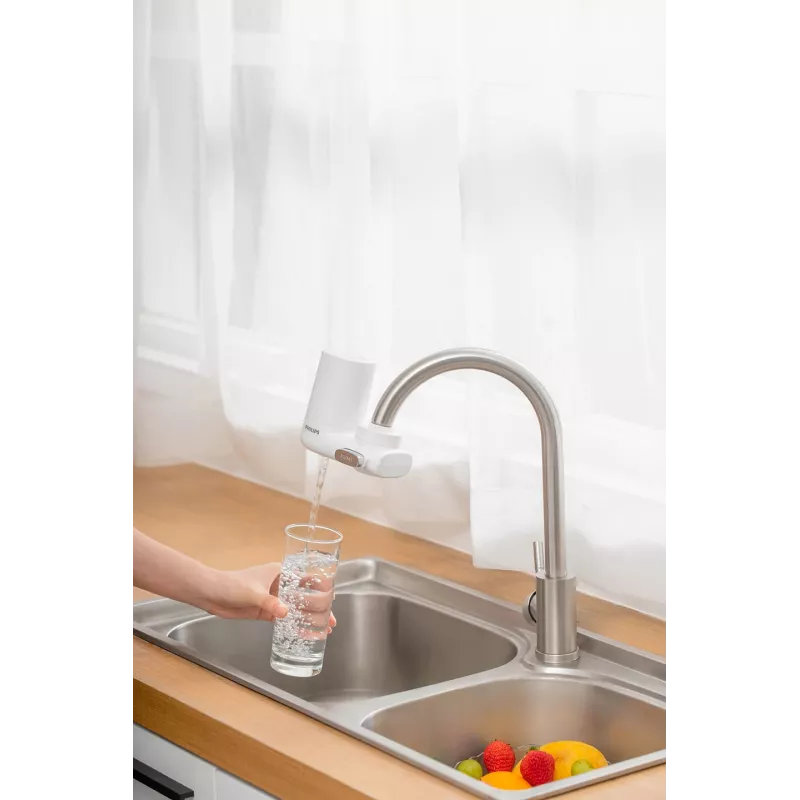 Philips AWP3703/10 veefilter Kraaniveefilter Valge