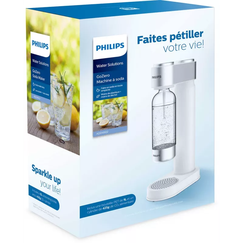 Philips ADD4902WH/10 karbonisaator plastikust valge