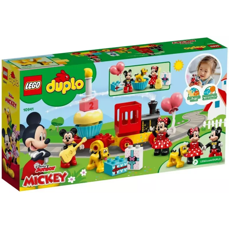 LEGO DUPLO komplekt 10941 Miki ja Minni sünnipäev — DUPLO figuurid, 22 tk, vanusele 2+