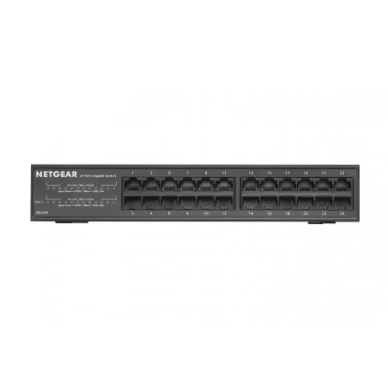 NETGEAR GS324 Hallatav Gigabit Ethernet (10/100/1000) Must
