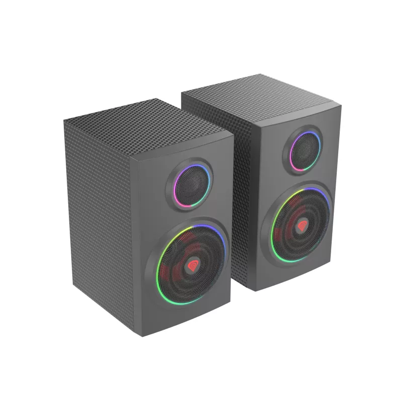 GENESIS Helium 300 BT kõlarikomplekt 24 W PC/Laptop Must 2.0 kanalit 2-way Bluetooth