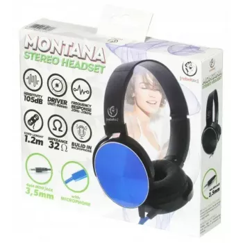 Stereo kõrvaklapid Rebeltec MONTANA BLU