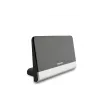 Philips Digital TV antenna SDV6222/12, Must, Hõbedane, 48 dBi, FM, UHF, VHF, 1.8 m, 210 x 100 x 140 mm, Coax