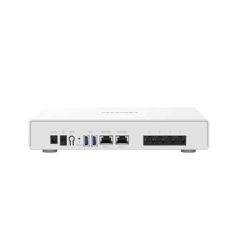 QNAP QHora-301W traadita ruuter 10 Gigabit Ethernet kaheribaline (2,4 GHz / 5 GHz) Valge