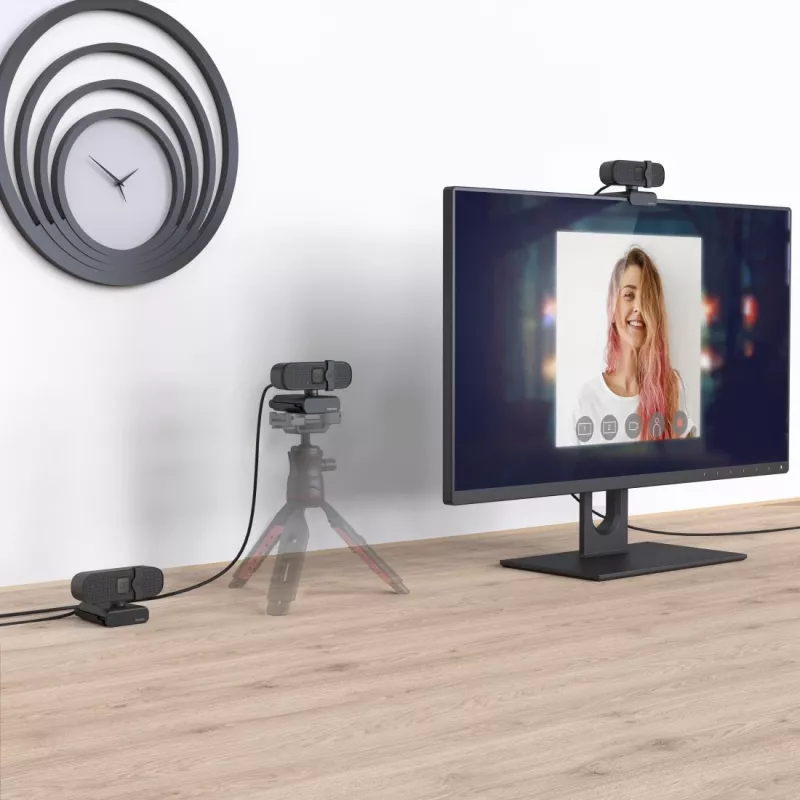 Hama C-400 veebikaamera 2 MP 1920 x 1080 pikslit USB 2.0 Must