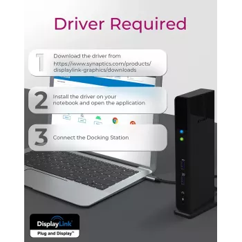 ICY BOX IB-DK2251AC Juhtmega USB 3.2 Gen 2 (3.1 Gen 2) Type-A Must