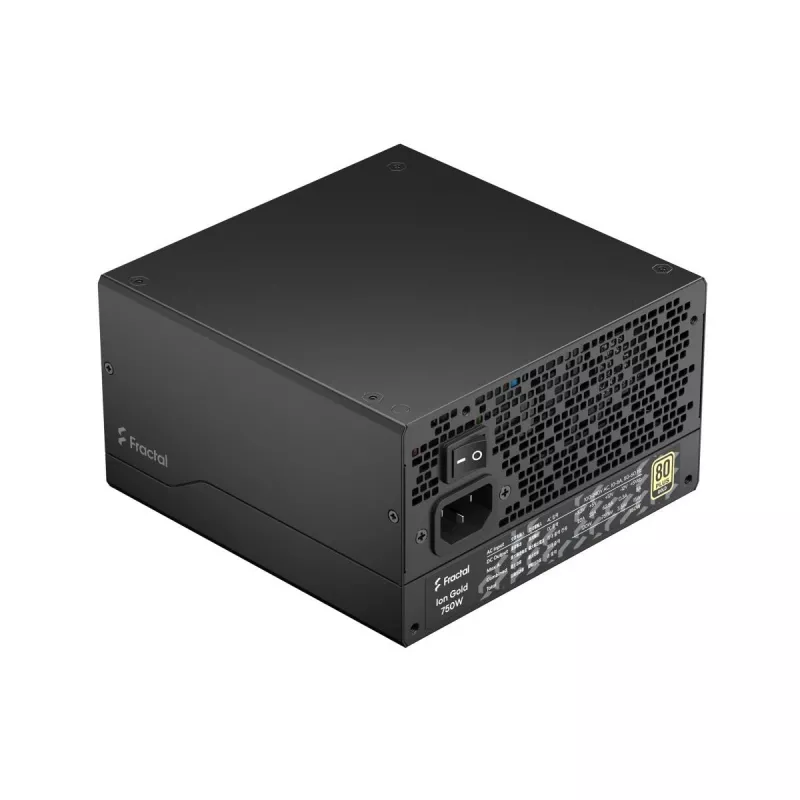 Fractal Design Ion+ 750W Gold toiteplokk 24-pin ATX ATX Must
